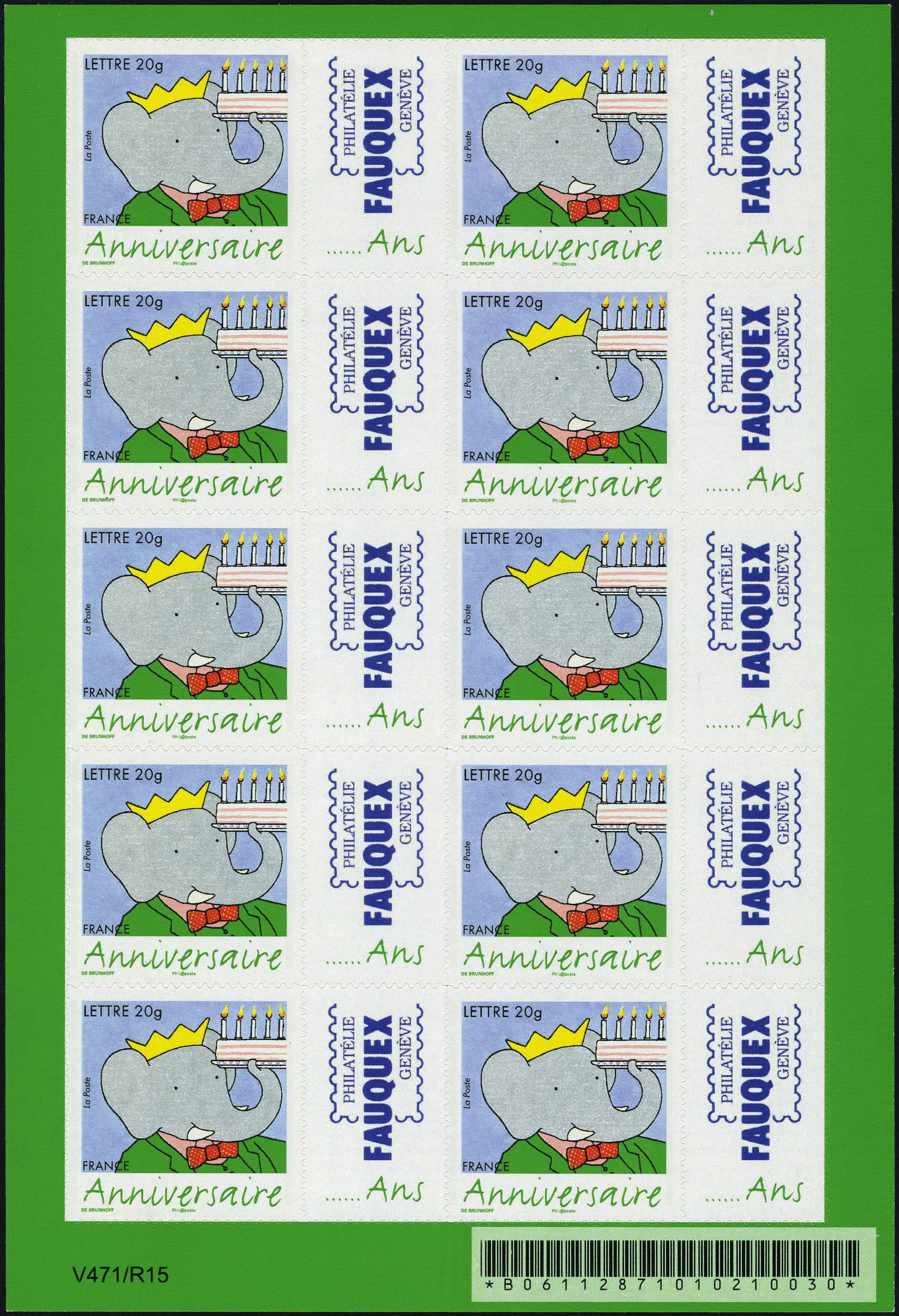 Lot 1013 - France a partir de 1900 -  Francois Feldman F.C.N.P François FELDMAN sale #122