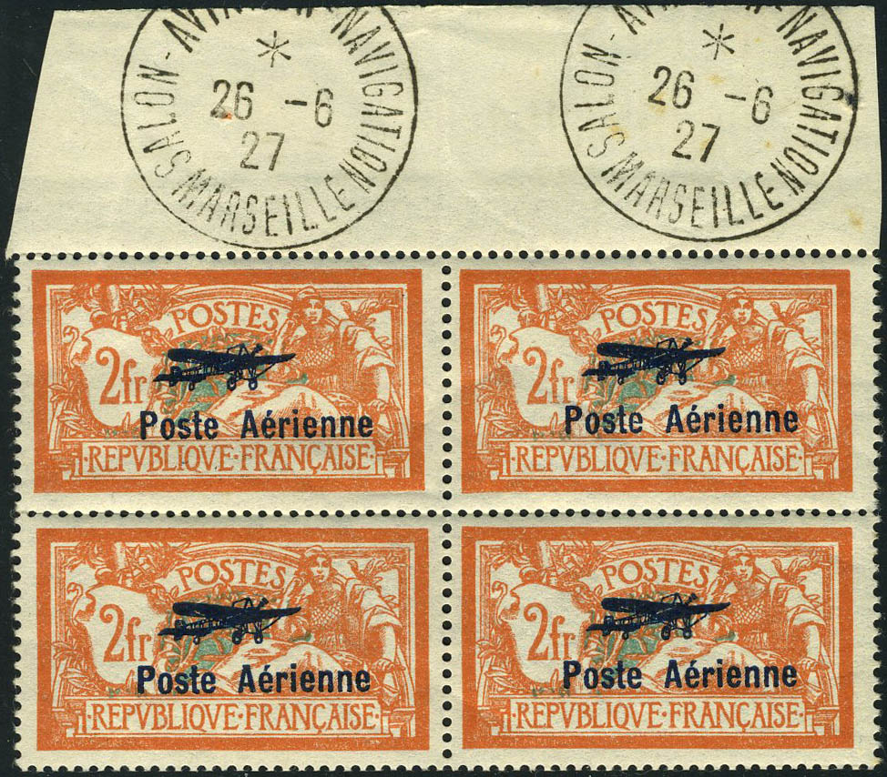 Lot 1096 - France poste aerienne -  Francois Feldman F.C.N.P François FELDMAN sale #122
