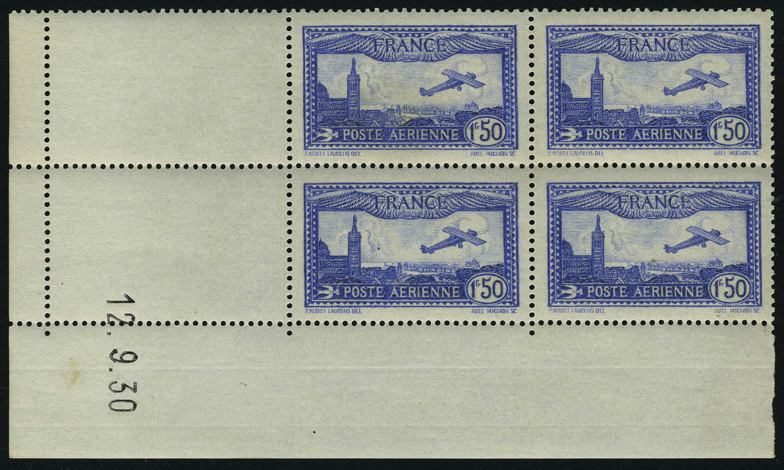 Lot 1107 - France poste aerienne - Francois Feldman F.C.N.P François FELDMAN sale #122 Lot 1107 - France poste aerienne - Francois Feldman F.C.N.P François FELDMAN sale #122
