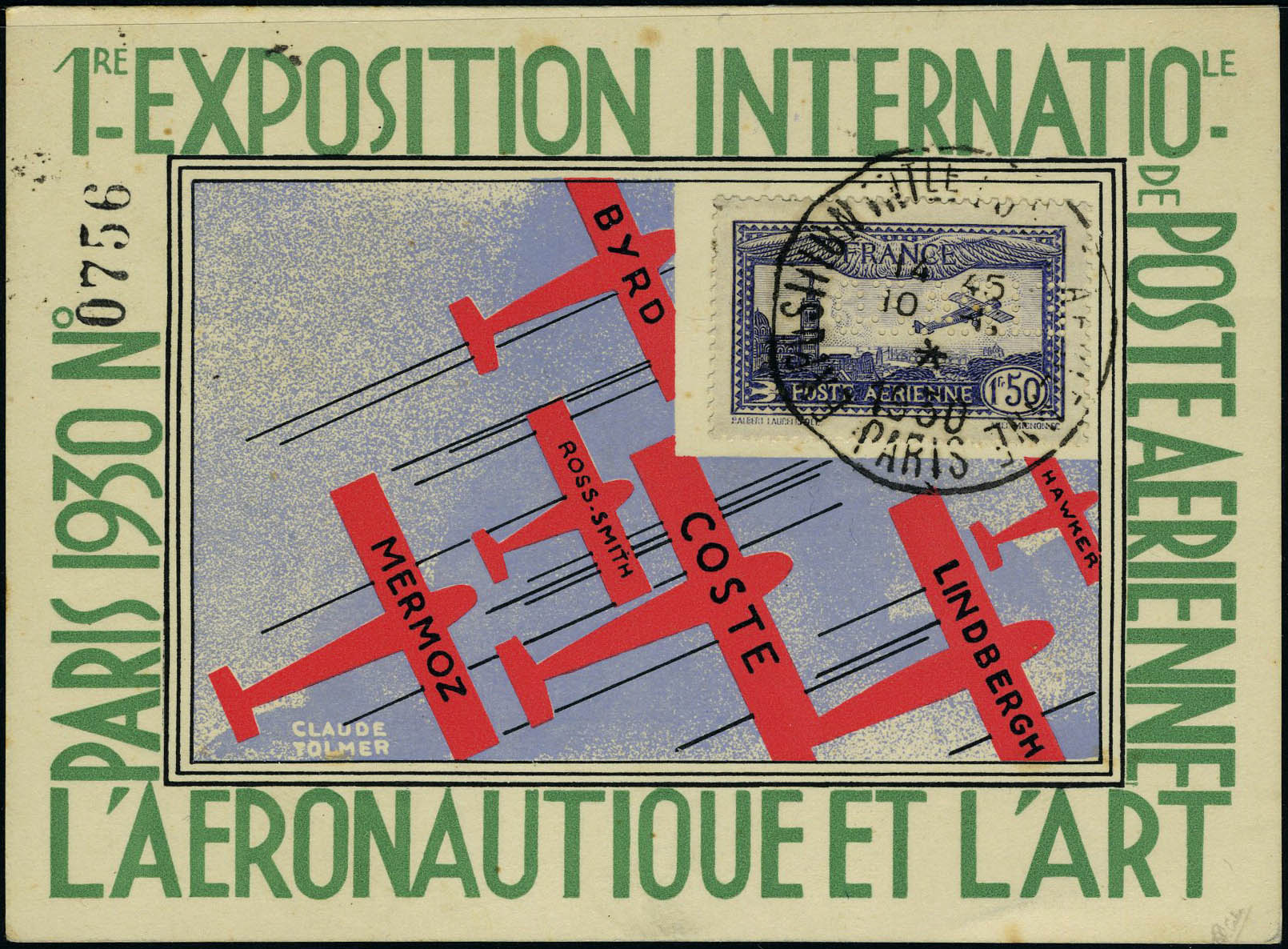 Lot 1113 - France poste aerienne - Francois Feldman F.C.N.P François FELDMAN sale #122 Lot 1113 - France poste aerienne - Francois Feldman F.C.N.P François FELDMAN sale #122