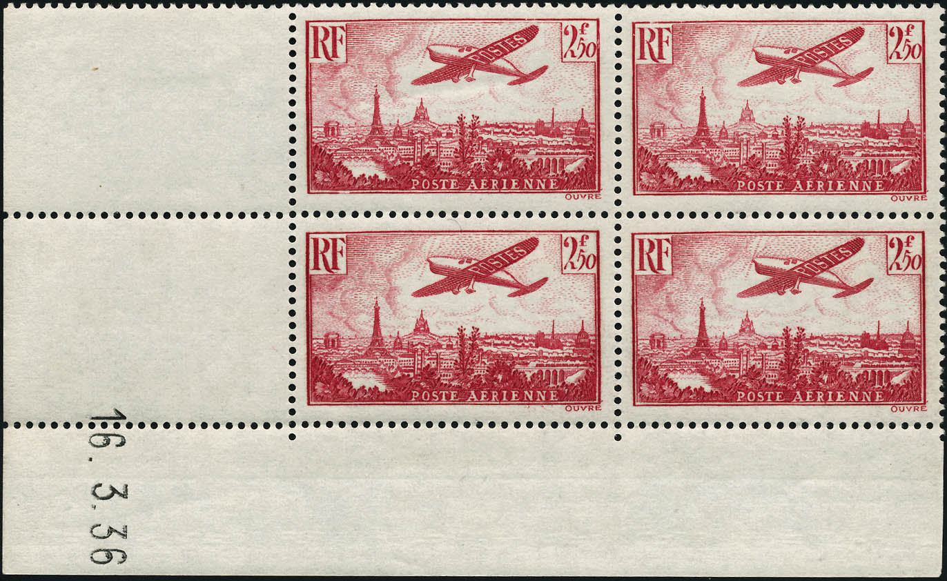 Lot 1120 - France poste aerienne - Francois Feldman F.C.N.P François FELDMAN sale #122 Lot 1120 - France poste aerienne - Francois Feldman F.C.N.P François FELDMAN sale #122