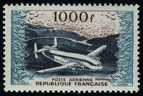 Lot 1143 - France poste aerienne -  Francois Feldman F.C.N.P François FELDMAN sale #122