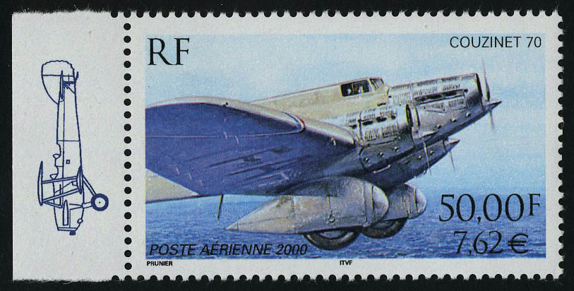 Lot 1148 - France poste aerienne -  Francois Feldman F.C.N.P François FELDMAN sale #122