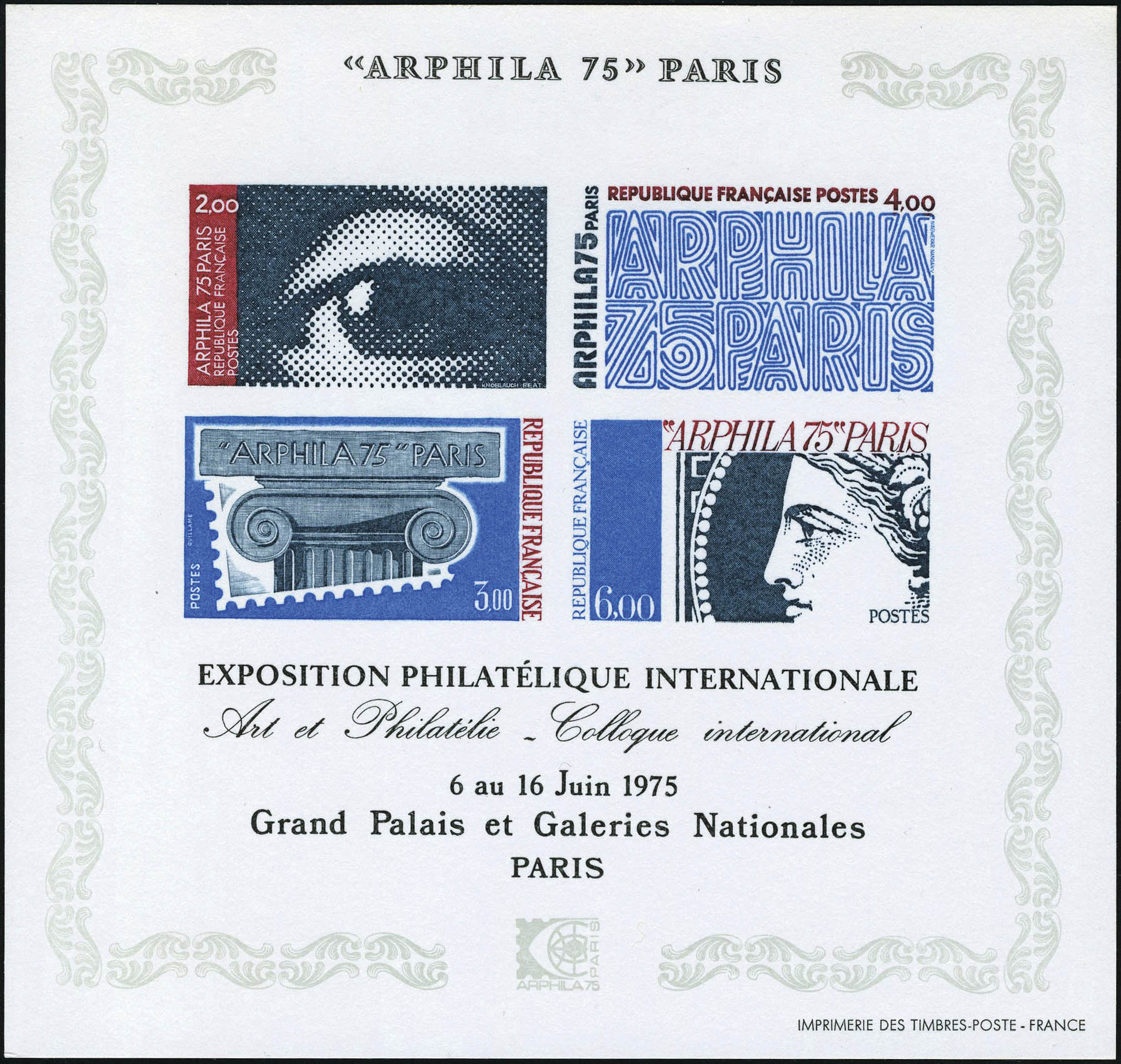 Lot 1166 - France BLOCS & FEUILLETS -  Francois Feldman F.C.N.P François FELDMAN sale #122