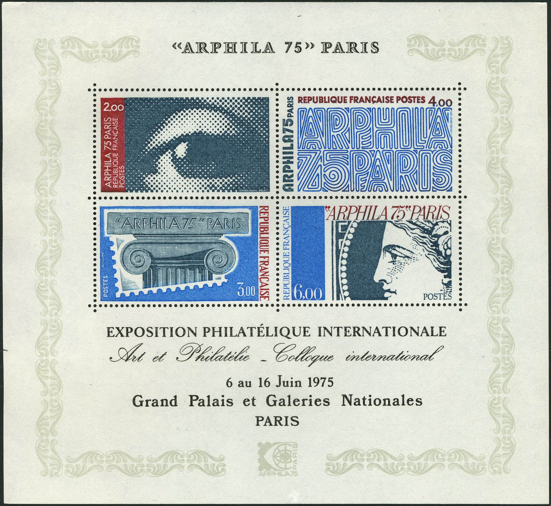 Lot 1168 - France BLOCS & FEUILLETS -  Francois Feldman F.C.N.P François FELDMAN sale #122