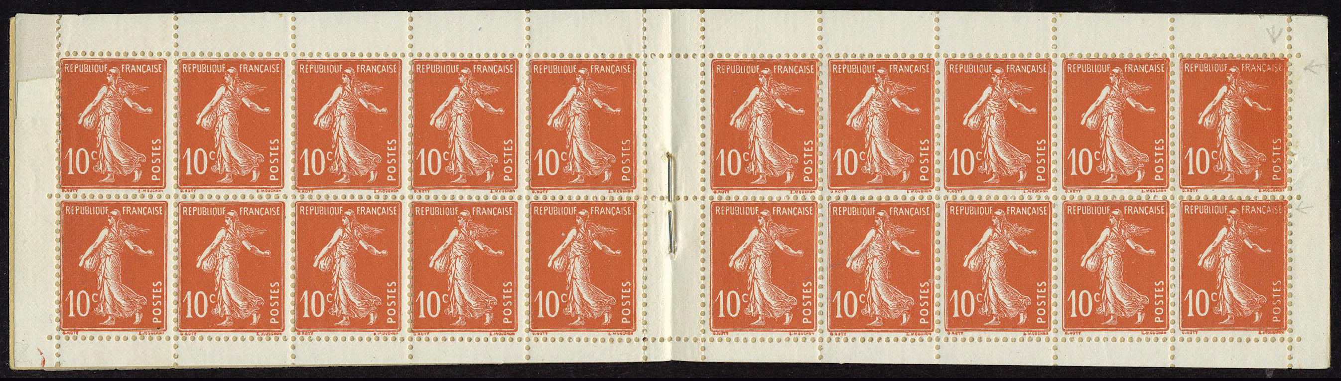 Lot 1181 - France carnets -  Francois Feldman F.C.N.P François FELDMAN sale #122
