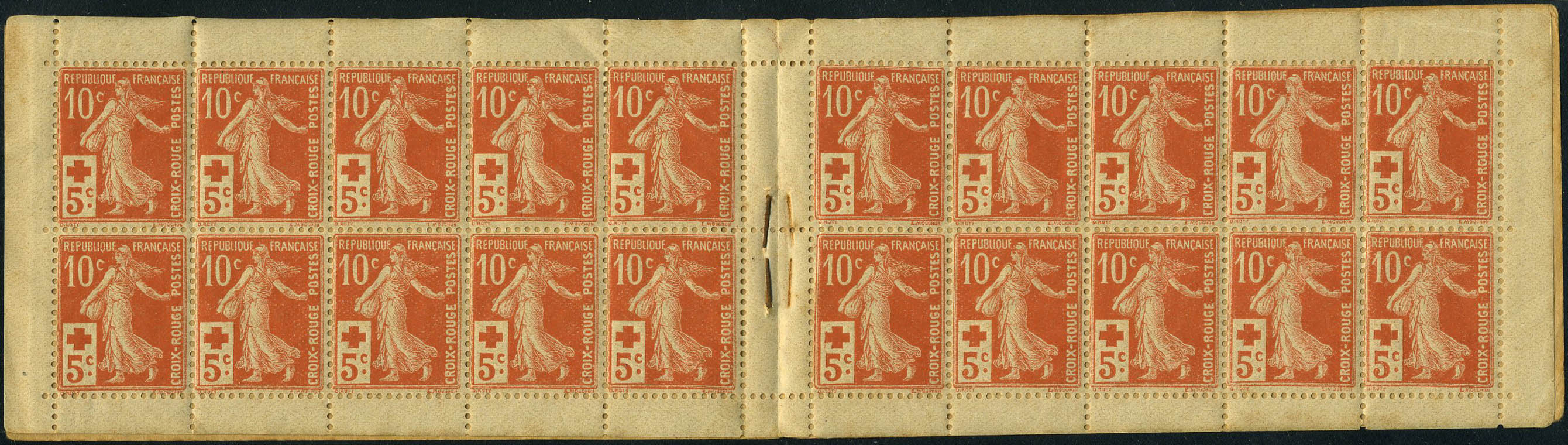 Lot 1183 - France carnets -  Francois Feldman F.C.N.P François FELDMAN sale #122