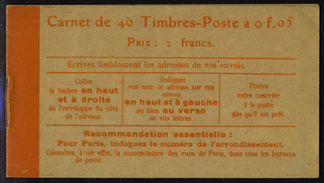 Lot 1184 - France carnets -  Francois Feldman F.C.N.P François FELDMAN sale #122