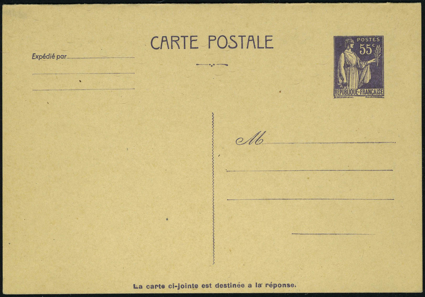Lot 1226 - France entiers postaux -  Francois Feldman F.C.N.P François FELDMAN sale #122