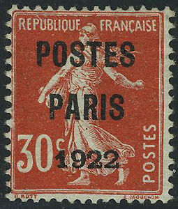 Lot 1240 - France preobliteres -  Francois Feldman F.C.N.P François FELDMAN sale #122