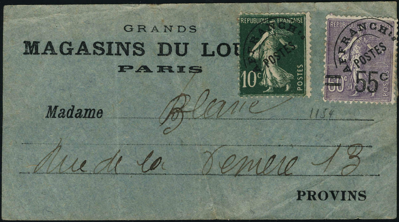 Lot 1253 - France preobliteres - Francois Feldman F.C.N.P François FELDMAN sale #122 Lot 1253 - France preobliteres - Francois Feldman F.C.N.P François FELDMAN sale #122