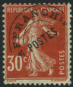 Lot 1256 - France preobliteres - Francois Feldman F.C.N.P François FELDMAN sale #122 Lot 1256 - France preobliteres - Francois Feldman F.C.N.P François FELDMAN sale #122
