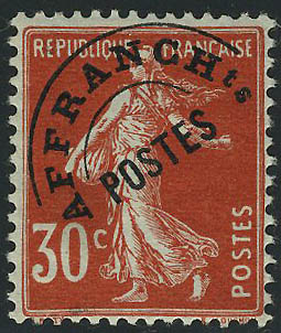 Lot 1257 - France preobliteres - Francois Feldman F.C.N.P François FELDMAN sale #122 Lot 1257 - France preobliteres - Francois Feldman F.C.N.P François FELDMAN sale #122