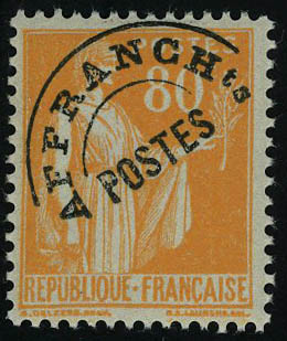 Lot 1264 - France preobliteres - Francois Feldman F.C.N.P François FELDMAN sale #122 Lot 1264 - France preobliteres - Francois Feldman F.C.N.P François FELDMAN sale #122