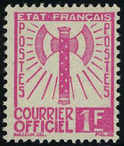 Lot 1292 - France timbres de service - Francois Feldman F.C.N.P François FELDMAN sale #122 Lot 1292 - France timbres de service - Francois Feldman F.C.N.P François FELDMAN sale #122