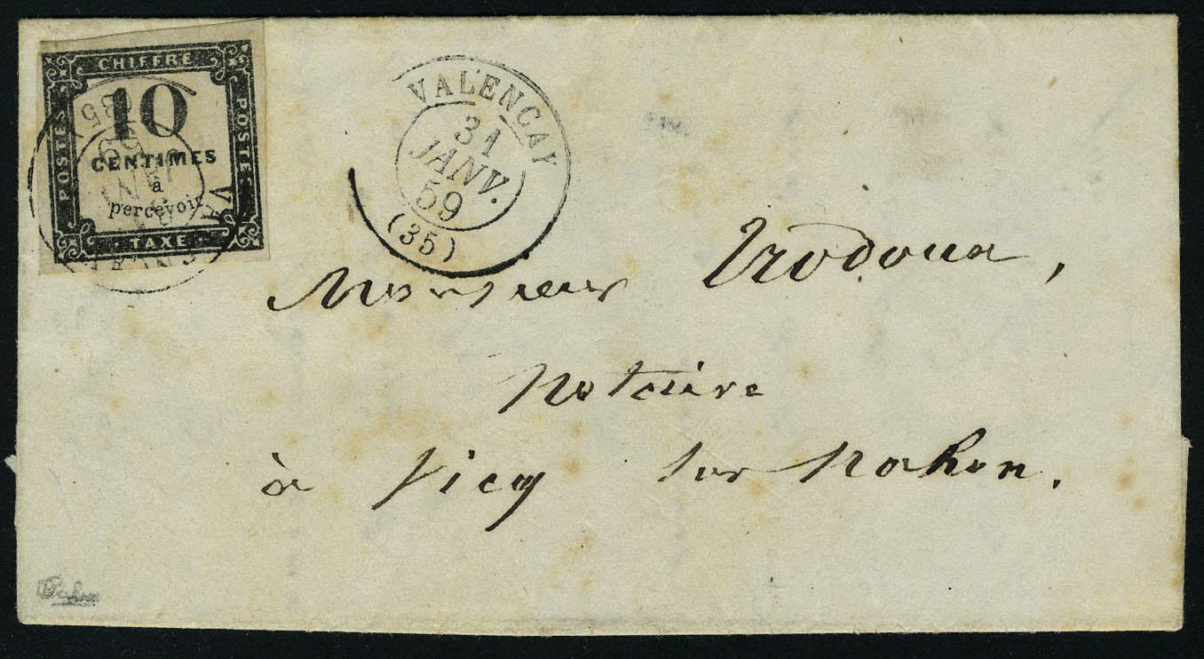 Lot 1303 - France timbres-taxe -  Francois Feldman F.C.N.P François FELDMAN sale #122