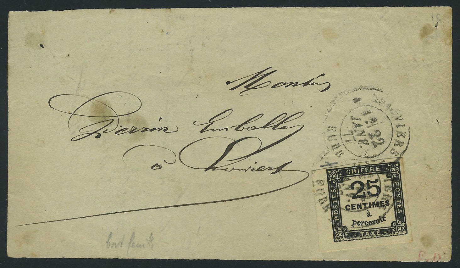 Lot 1305 - France timbres-taxe -  Francois Feldman F.C.N.P François FELDMAN sale #122