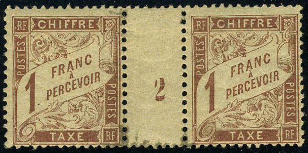 Lot 1327 - France timbres-taxe -  Francois Feldman F.C.N.P François FELDMAN sale #122