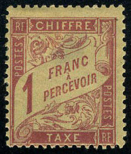 Lot 1332 - France timbres-taxe - Francois Feldman F.C.N.P François FELDMAN sale #122 Lot 1332 - France timbres-taxe - Francois Feldman F.C.N.P François FELDMAN sale #122