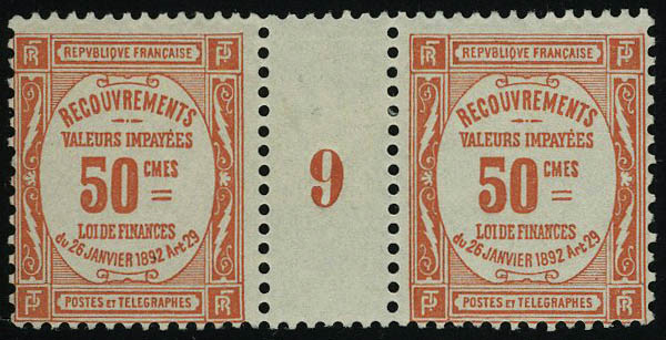 Lot 1336 - France timbres-taxe - Francois Feldman F.C.N.P François FELDMAN sale #122 Lot 1336 - France timbres-taxe - Francois Feldman F.C.N.P François FELDMAN sale #122