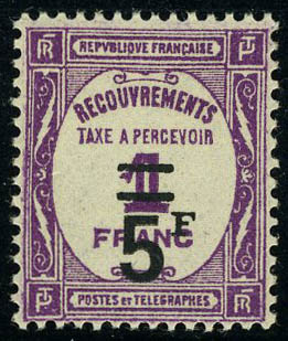 Lot 1341 - France timbres-taxe - Francois Feldman F.C.N.P François FELDMAN sale #122 Lot 1341 - France timbres-taxe - Francois Feldman F.C.N.P François FELDMAN sale #122