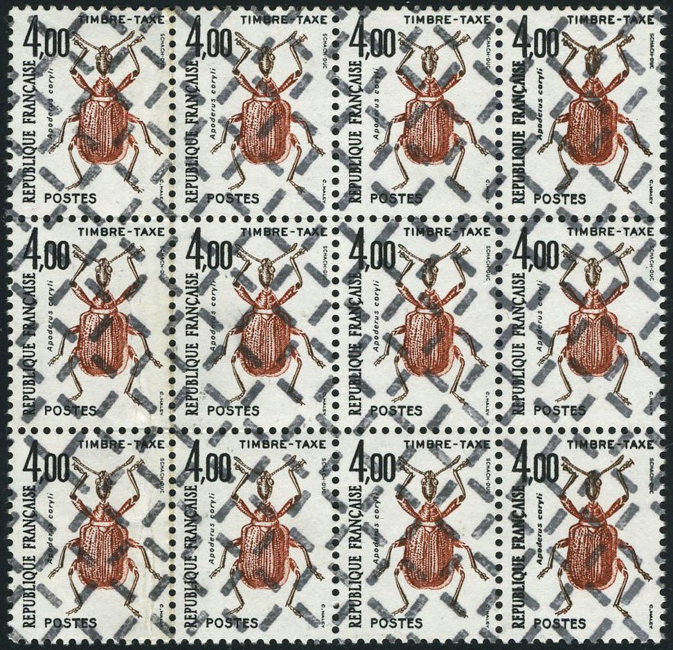 Lot 1346 - France timbres-taxe - Francois Feldman F.C.N.P François FELDMAN sale #122 Lot 1346 - France timbres-taxe - Francois Feldman F.C.N.P François FELDMAN sale #122