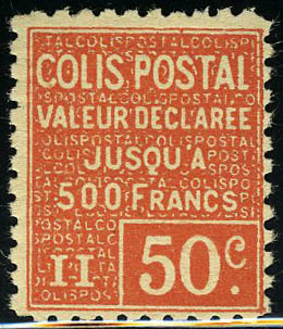 Lot 1353 - France colis postaux - Francois Feldman F.C.N.P François FELDMAN sale #122 Lot 1353 - France colis postaux - Francois Feldman F.C.N.P François FELDMAN sale #122