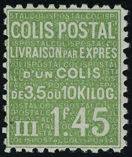 Lot 1354 - France colis postaux - Francois Feldman F.C.N.P François FELDMAN sale #122 Lot 1354 - France colis postaux - Francois Feldman F.C.N.P François FELDMAN sale #122