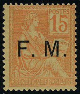 Lot 1373 - France timbres de franchise - Francois Feldman F.C.N.P François FELDMAN sale #122 Lot 1373 - France timbres de franchise - Francois Feldman F.C.N.P François FELDMAN sale #122