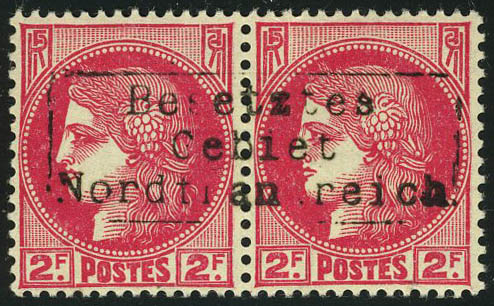 Lot 1401 - France timbres de guerre - Francois Feldman F.C.N.P François FELDMAN sale #122 Lot 1401 - France timbres de guerre - Francois Feldman F.C.N.P François FELDMAN sale #122