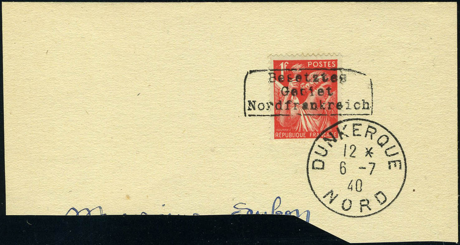 Lot 1413 - France timbres de guerre -  Francois Feldman F.C.N.P François FELDMAN sale #122