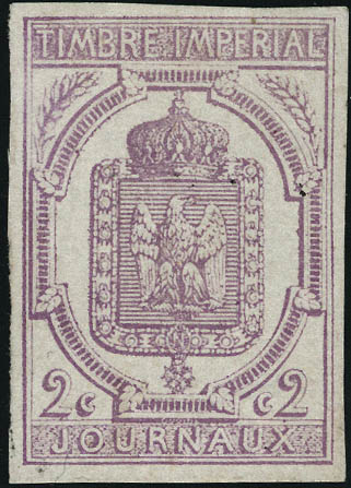 Lot 1424 - France timbres pour journaux -  Francois Feldman F.C.N.P François FELDMAN sale #122