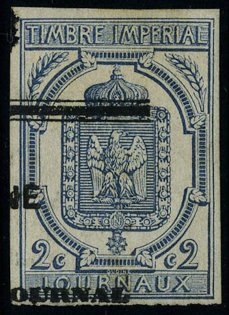 Lot 1425 - France timbres pour journaux -  Francois Feldman F.C.N.P François FELDMAN sale #122