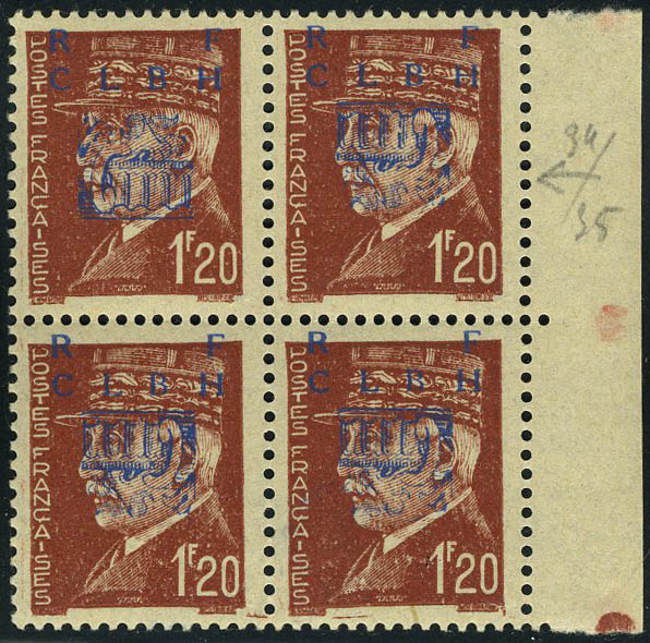 Lot 1473 - France timbres de liberation - cat. mayer - Francois Feldman F.C.N.P François FELDMAN sale #122 Lot 1473 - France timbres de liberation - cat. mayer - Francois Feldman F.C.N.P François FELDMAN sale #122