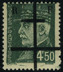 Lot 1489 - France timbres de liberation - cat. mayer -  Francois Feldman F.C.N.P François FELDMAN sale #122
