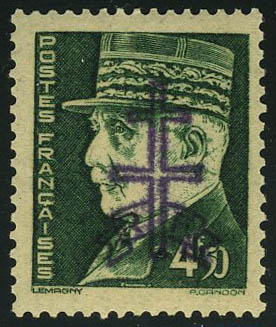 Lot 1495 - France timbres de liberation - cat. mayer -  Francois Feldman F.C.N.P François FELDMAN sale #122