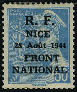 Lot 1500 - France timbres de liberation - cat. mayer -  Francois Feldman F.C.N.P François FELDMAN sale #122