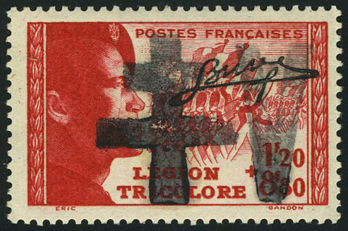 Lot 1504 - France timbres de liberation - cat. mayer -  Francois Feldman F.C.N.P François FELDMAN sale #122