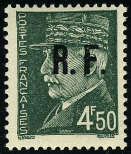 Lot 1509 - France timbres de liberation - cat. mayer -  Francois Feldman F.C.N.P François FELDMAN sale #122