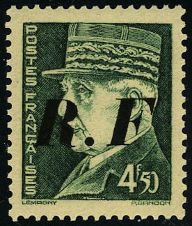 Lot 1513 - France timbres de liberation - cat. mayer -  Francois Feldman F.C.N.P François FELDMAN sale #122