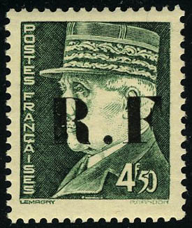 Lot 1514 - France timbres de liberation - cat. mayer -  Francois Feldman F.C.N.P François FELDMAN sale #122
