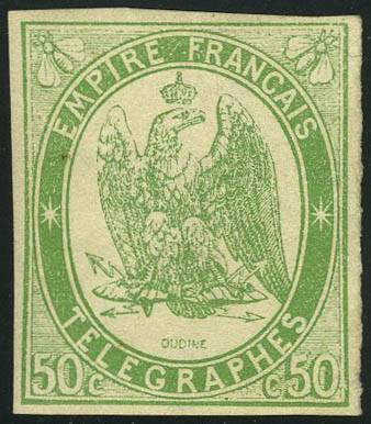 Lot 1548 - France timbres-télégraphe - Francois Feldman F.C.N.P François FELDMAN sale #122 Lot 1548 - France timbres-télégraphe - Francois Feldman F.C.N.P François FELDMAN sale #122