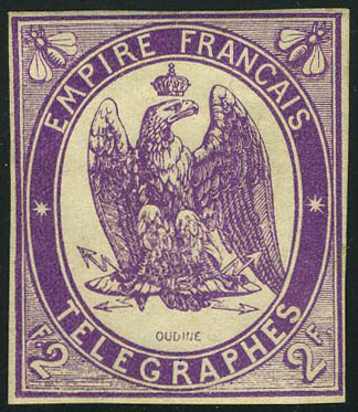 Lot 1551 - France timbres-télégraphe - Francois Feldman F.C.N.P François FELDMAN sale #122 Lot 1551 - France timbres-télégraphe - Francois Feldman F.C.N.P François FELDMAN sale #122