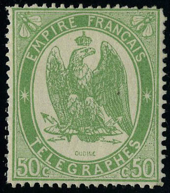 Lot 1553 - France timbres-télégraphe - Francois Feldman F.C.N.P François FELDMAN sale #122 Lot 1553 - France timbres-télégraphe - Francois Feldman F.C.N.P François FELDMAN sale #122