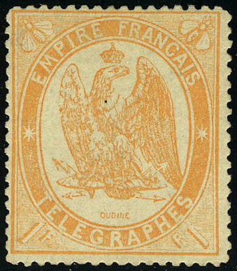 Lot 1555 - France timbres-télégraphe - Francois Feldman F.C.N.P François FELDMAN sale #122 Lot 1555 - France timbres-télégraphe - Francois Feldman F.C.N.P François FELDMAN sale #122