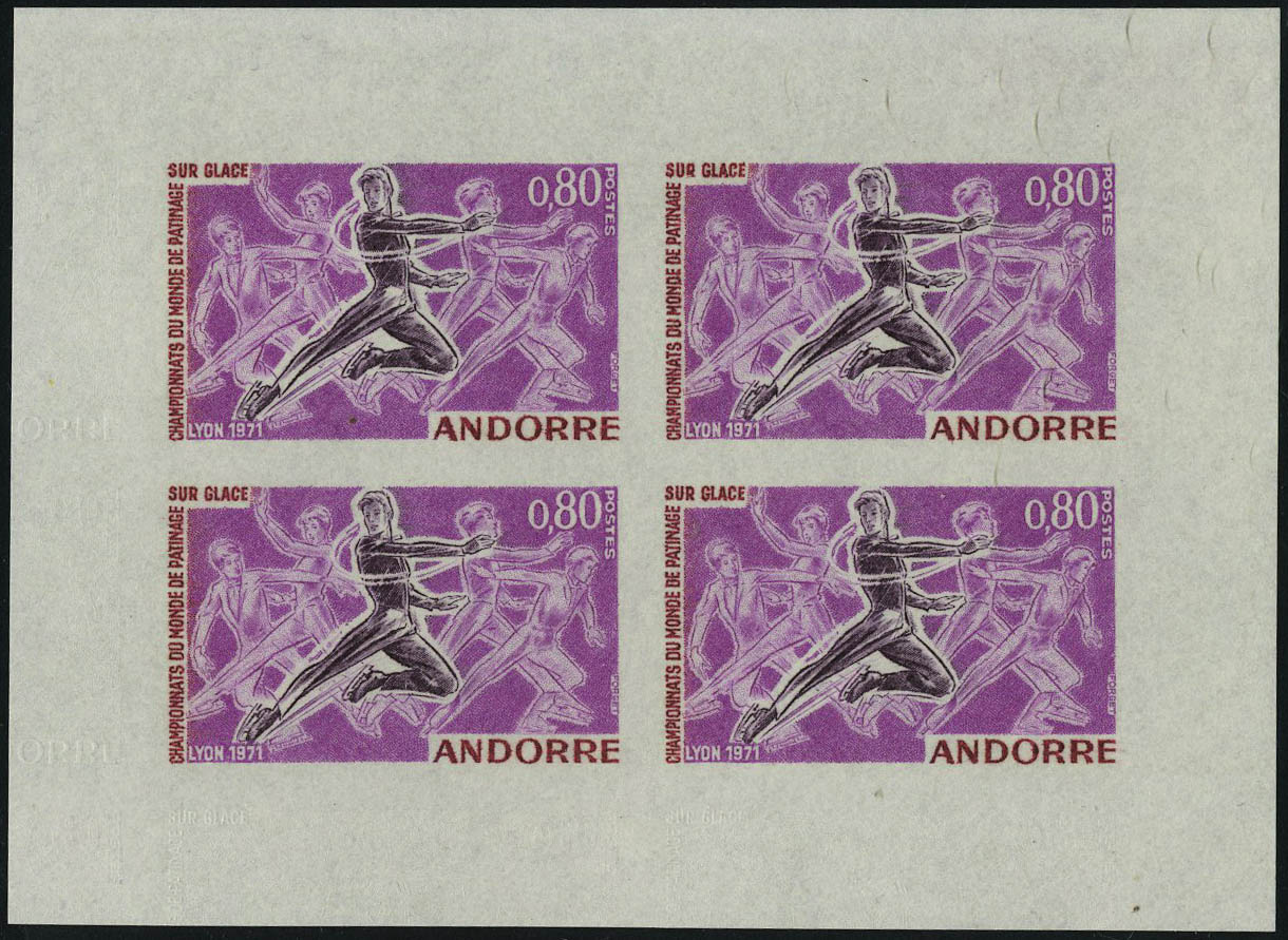 Lot 1654 - andorre  -  Francois Feldman F.C.N.P François FELDMAN sale #122