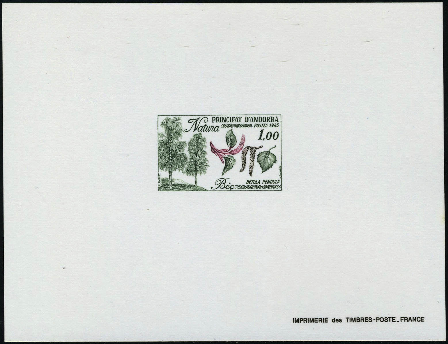 Lot 1671 - andorre  -  Francois Feldman F.C.N.P François FELDMAN sale #122