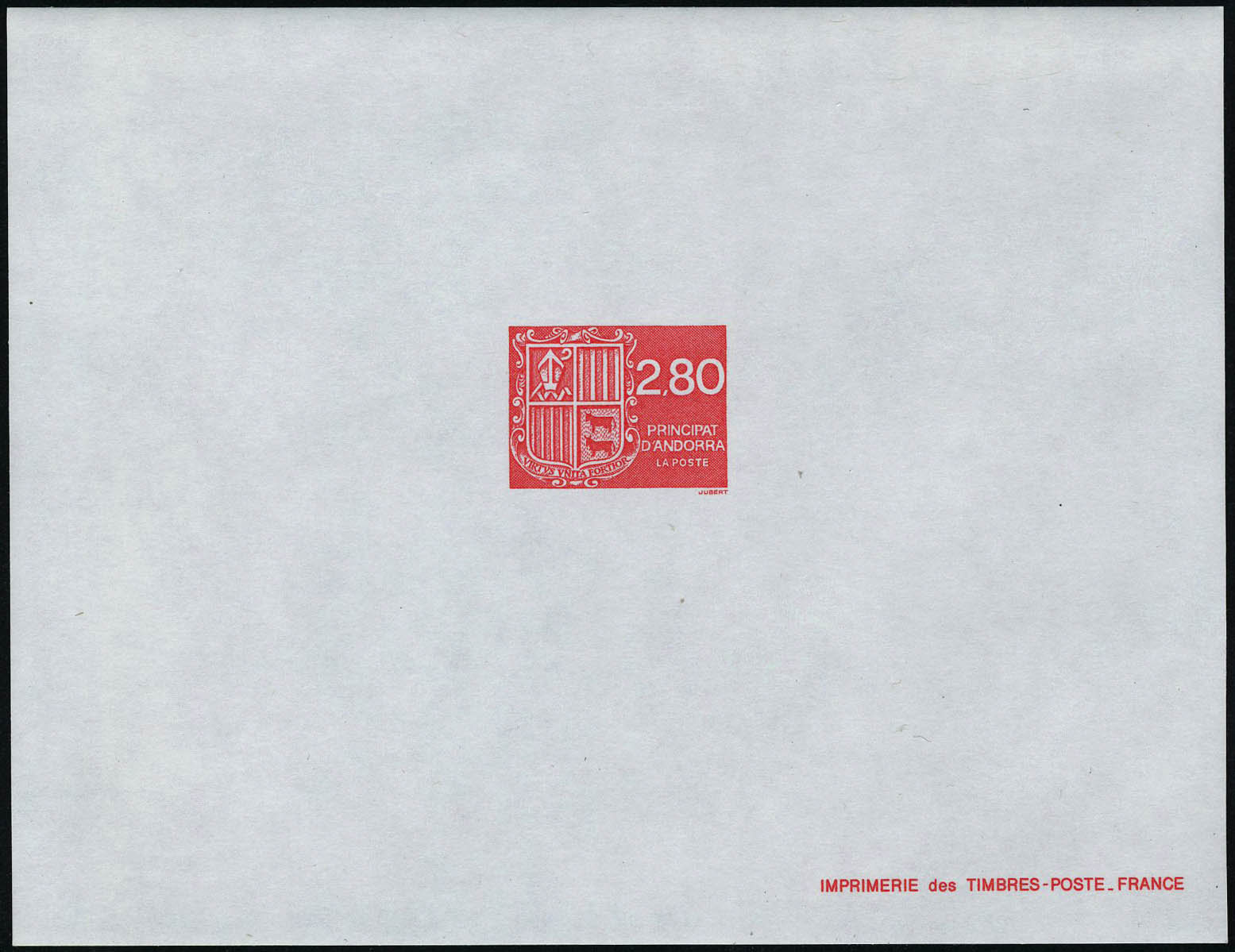 Lot 1675 - andorre  -  Francois Feldman F.C.N.P François FELDMAN sale #122