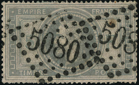 Lot 168 - France second empire - Francois Feldman F.C.N.P François FELDMAN sale #122 Lot 168 - France second empire - Francois Feldman F.C.N.P François FELDMAN sale #122