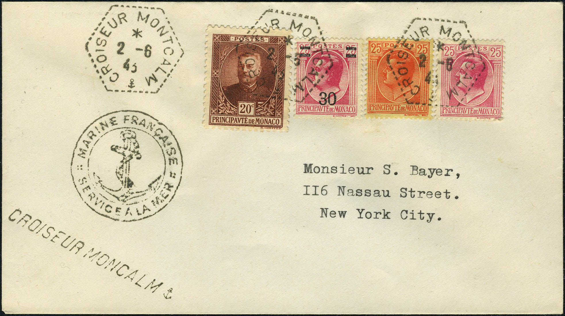 Lot 1713 - Monaco - Francois Feldman F.C.N.P François FELDMAN sale #122 Lot 1713 - Monaco - Francois Feldman F.C.N.P François FELDMAN sale #122